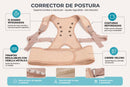 Corrector Postural de Espalda Magnético con 12 Imanes – Soporte Ajustable Unisex